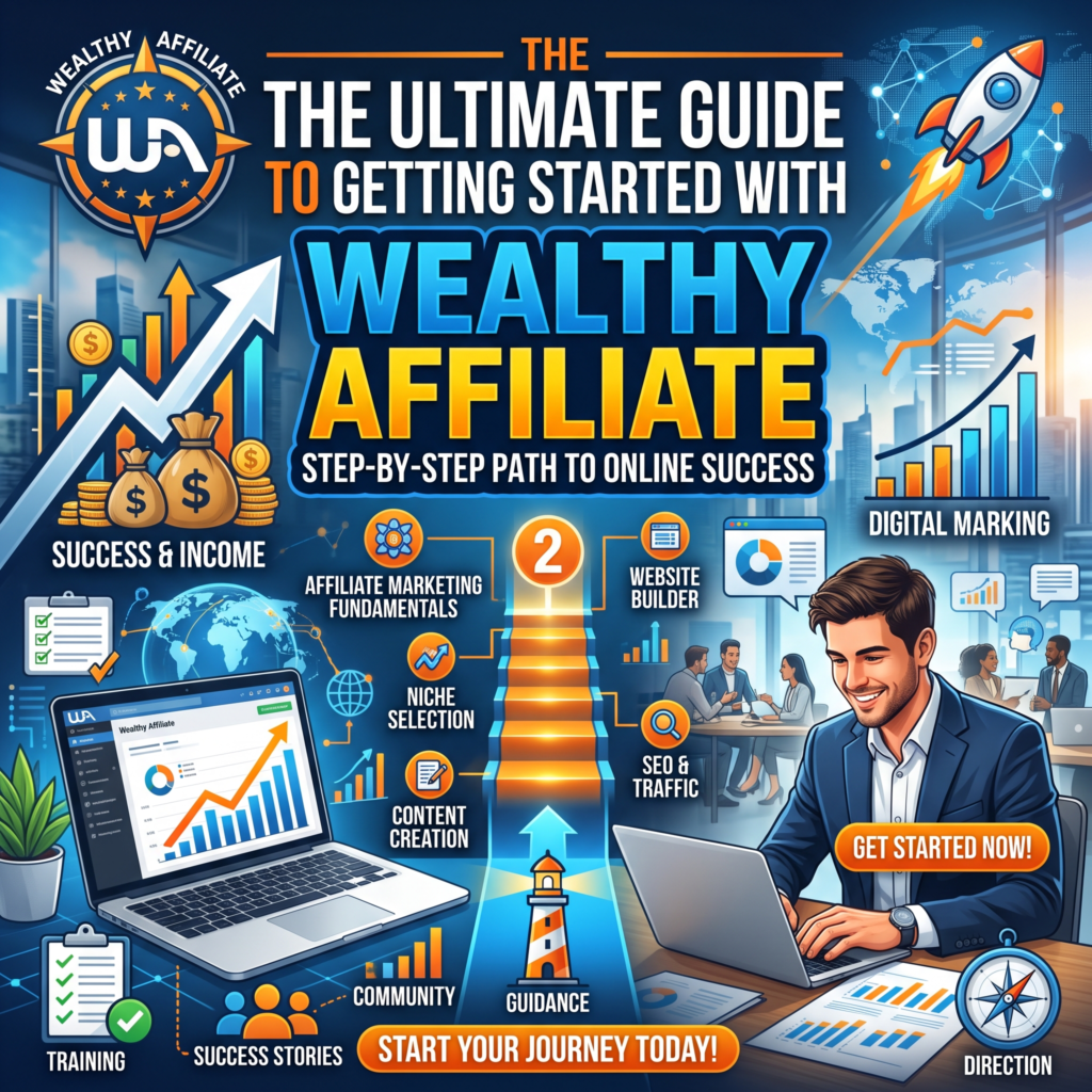 The ultimate guide of getting started with wealthy affiliate